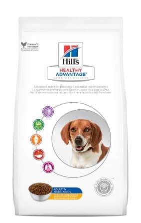 Hill's Healthy Advantage Adult 7+ dog food food bag