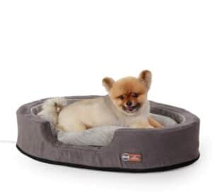 K&H: Thermo-Snuggly Sleeper Heated Dog Bed