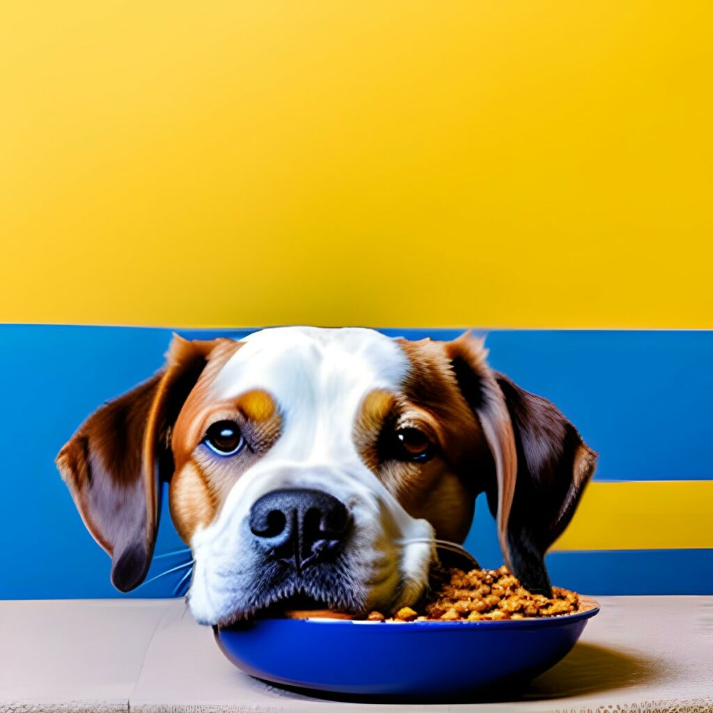 senior dog won't eat
dog lays its head on a full food bowl but wont eat. 