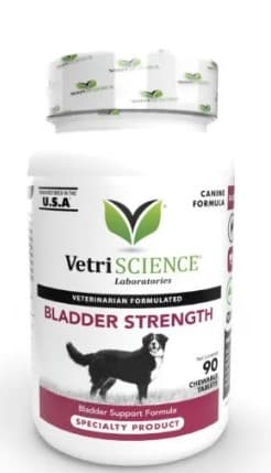 Bladder Strength Supplement for Dogs CHEWABLE TABLET