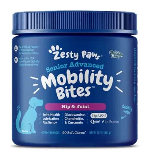 Zesty Paws: Senior Advanced Best of the Zest with Mobility Bites™