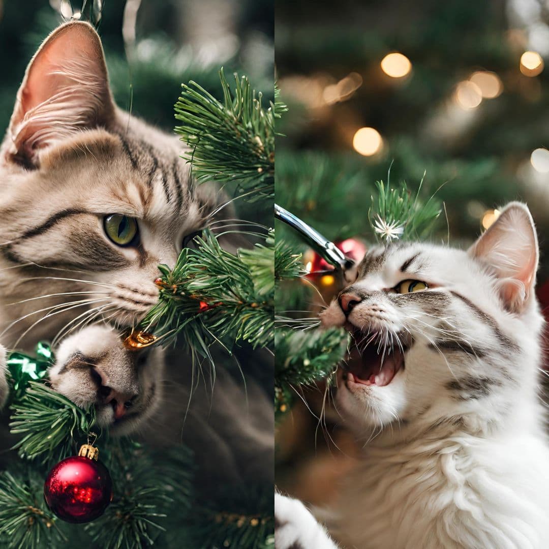 Are Christmas Trees Toxic to Cats